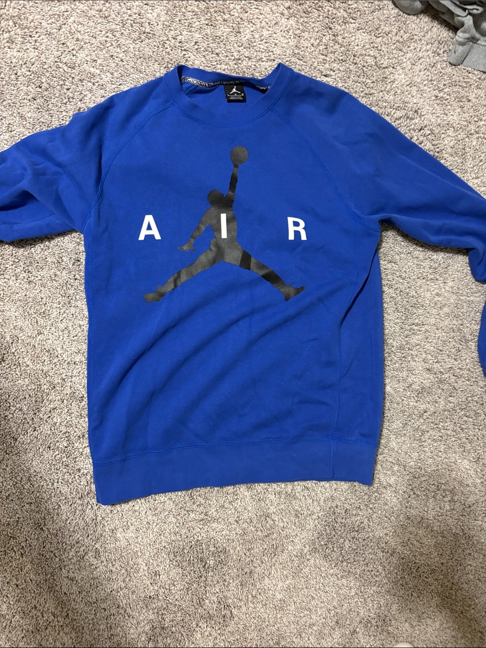Jordan Royal Blue AIR Jumpman Crewneck Sweatshirt